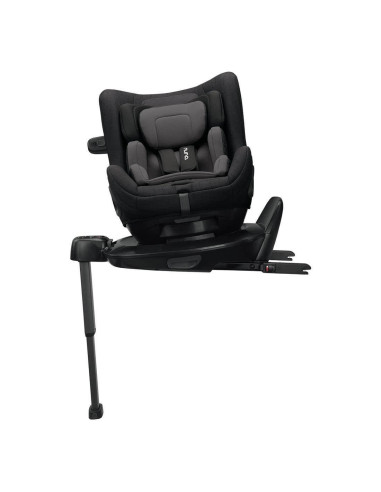BB-CS14910CVRGLSET,Nuna - Set Scaun auto rotativ i-Size TODL next Caviar, 40-105 cm + Baza isofix BASE next i-Size pentru TODL n