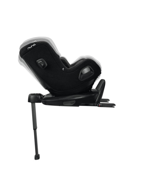 BB-CS14910CVRGLSET,Nuna - Set Scaun auto rotativ i-Size TODL next Caviar, 40-105 cm + Baza isofix BASE next i-Size pentru TODL n