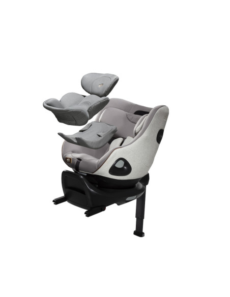 BB-C2104AAOYS000SET,Set scaun auto rotativ i-Size i-Harbour Signature Oyster, 40-105 cm + Baza i-Size i-Base Encore, testat ADAC