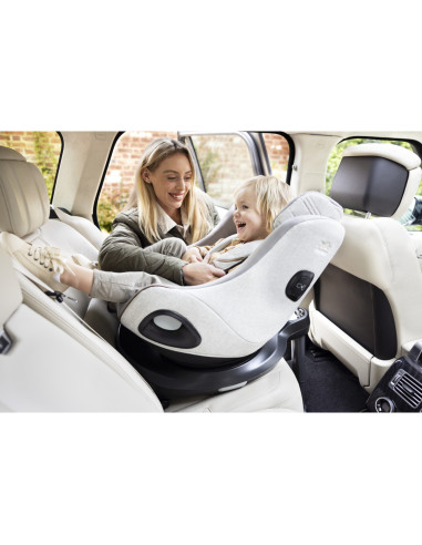 BB-C2104AAOYS000SET,Set scaun auto rotativ i-Size i-Harbour Signature Oyster, 40-105 cm + Baza i-Size i-Base Encore, testat ADAC