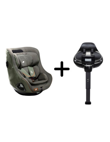 BB-C2104AAPNE000SET,Set scaun auto rotativ i-Size i-Harbour Signature Pine, 40-105 cm + Baza i-Size i-Base Encore, testat ADAC s