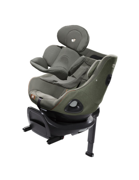 BB-C2104AAPNE000SET,Set scaun auto rotativ i-Size i-Harbour Signature Pine, 40-105 cm + Baza i-Size i-Base Encore, testat ADAC s