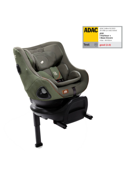 BB-C2104AAPNE000SET,Set scaun auto rotativ i-Size i-Harbour Signature Pine, 40-105 cm + Baza i-Size i-Base Encore, testat ADAC s