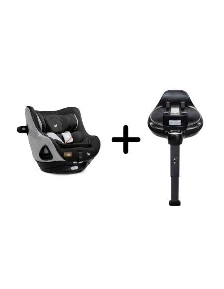 BB-C2104AACBN000SET,Set scaun auto rotativ i-Size i-Harbour Signature Carbon, 40-105 cm + Baza i-Size i-Base Encore, testat ADAC