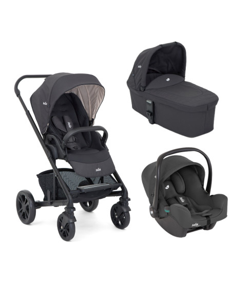 BB-T1201EAEMB000,Joie - Carucior pentru copii multifunctional 3 in 1 Chrome Ember (Carucior Chrome Ember + Landou Chrome Ember +