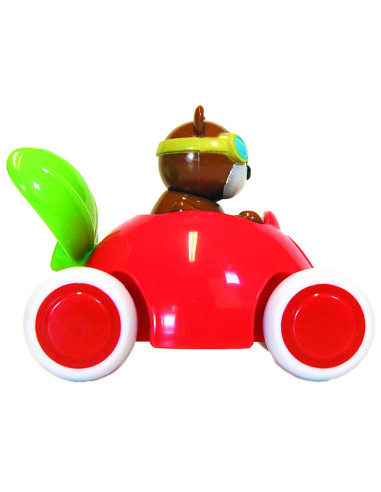 VK81367,Pilot de curse Ursulet in Masinuta Merisor - Cute Racer