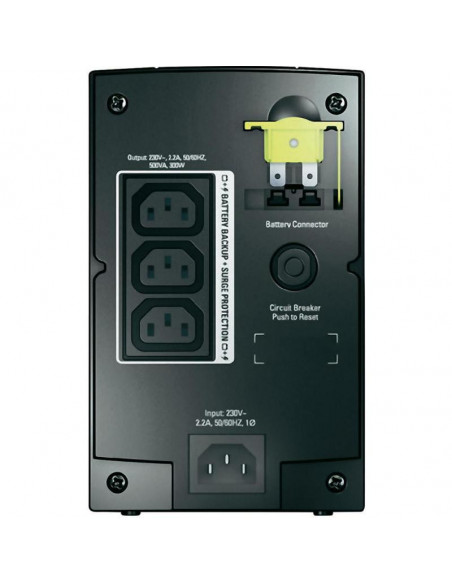 UPS APC Back-UPS BX line-interactive / aprox.sinusoida 500VA /