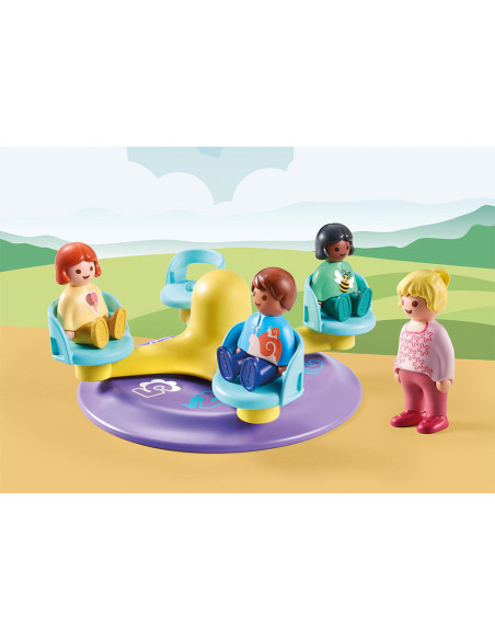 PM71324,PLAYMOBIL - 1.2.3 CARUSEL CU NUMERE PM71324,PLAYMOBIL - 1.2.3 CARUSEL CU NUMERE