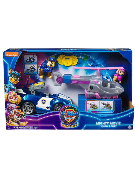 6068153,Patrula Catelusilor Mighty Movie Set 2 Vehicule 6068153,Patrula Catelusilor Mighty Movie Set 2 Vehicule