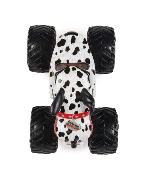 6044941_20141162,Monster Jam Masinuta Metalica Monster Mutt Dalmatian Scara 1 La 64