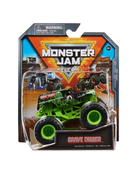 6044941_20141160,Monster Jam Masinuta Metalica Grave Digger Scara 1 La 64