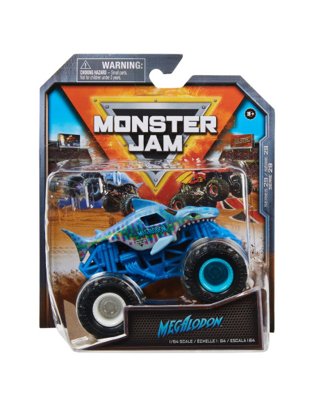 6044941_20141161,Monster Jam Masinuta Metalica Megalodon Scara 1 La 64