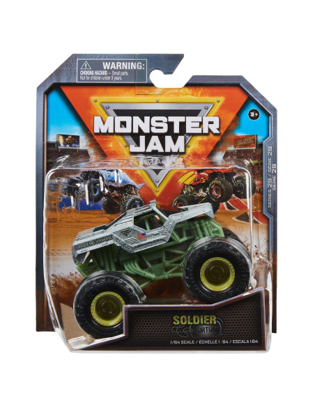 6044941_20141164,Monster Jam Masinuta Metalica Soldier Fortune Scara 1 La 64