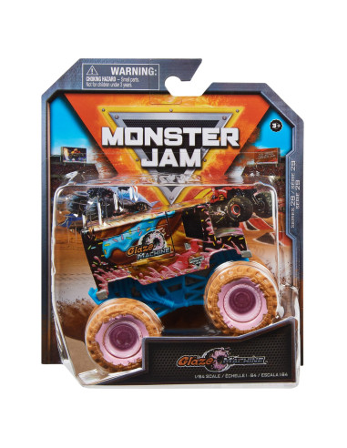 6044941_20141167,Monster Jam Masinuta Metalica Glaze Machine Scara 1 La 64