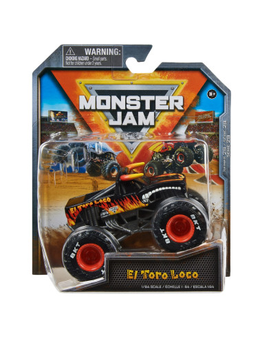 6044941_20141159,Monster Jam Masinuta Metalica El Toro Loco Scara 1 La 64