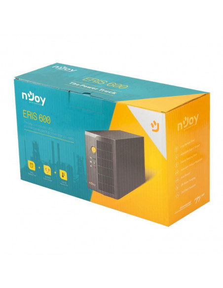 UPS nJoy Eris 600, 600VA/360W, 2 Prize Schuko, sinusoida