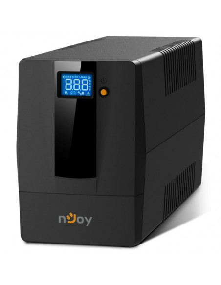 UPS nJoy Horus Plus 600, 600VA/360W, Afisaj LCD cu ecran