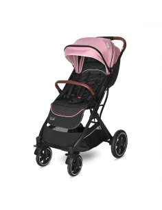 10021692381,Carucior pentru nou-nascut Storm, pana la 22 kg, cadru aluminiu, Rose Quartz 2