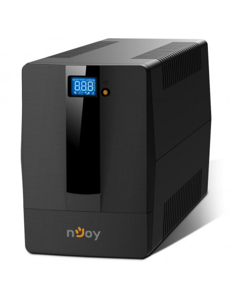 UPS nJoy Horus Plus 1000, 1000VA/600W, Afisaj LCD cu ecran