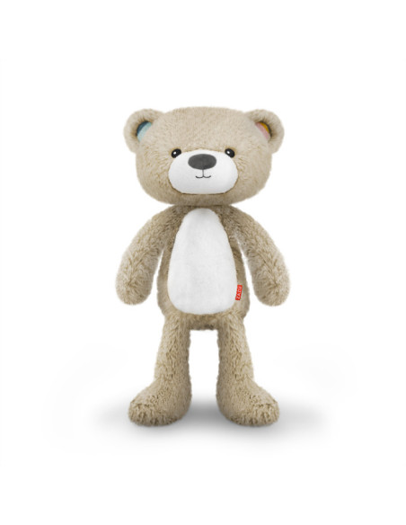 ZA-BRODY-01,Ursuletul Brody Antrenor de Somn Muzical cu Lumina, Taupe, Zazu Kids