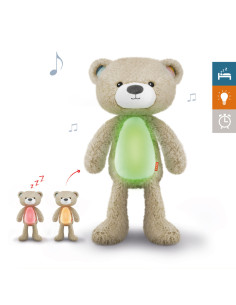 ZA-BRODY-01,Ursuletul Brody Antrenor de Somn Muzical cu Lumina, Taupe, Zazu Kids 2