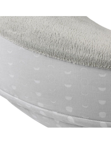 NPAMNGRYSTP,Perna de Alaptat Multifunctionala Ergobaby Natural Curve, Moonlight Grey