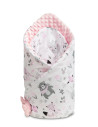 SILLO-42213,Paturica nou-nascut 80x80 cm Sensillo Minky Wrap Luminis Roz