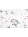 SILLO-42213,Paturica nou-nascut 80x80 cm Sensillo Minky Wrap Luminis Roz