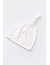 UP-BC-CSY5509,Set de 5 piese pentru nou nascut - 100% bumbac organic - Ecru cu buline, BabyCosy