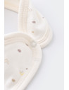 UP-BC-CSY5509,Set de 5 piese pentru nou nascut - 100% bumbac organic - Ecru cu buline, BabyCosy