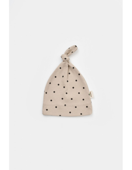 UP-BC-CSY5958,Set 2 caciulite Girafa, BabyCosy, Ecru/Mink
