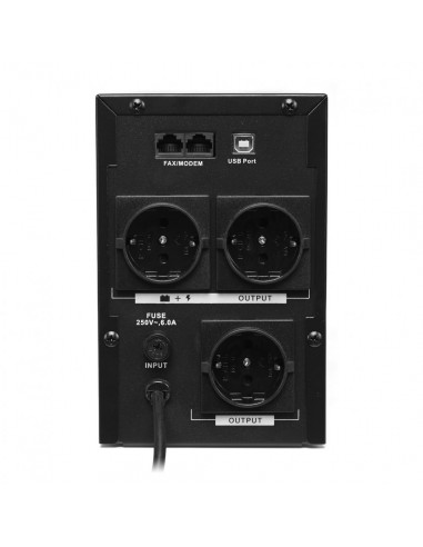 UPS Serioux 1000VA, Line Interactive, 1000VA/600W, 2 porturi UPS Serioux 1000VA, Line Interactive, 1000VA/600W, 2 porturi