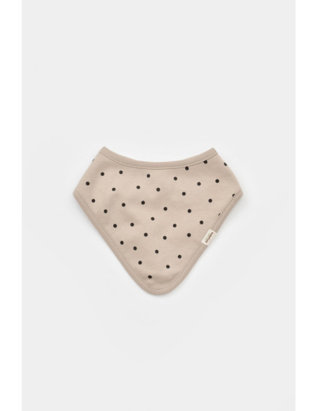 UP-BC-CSY5957,Set 2 bavete Girafa, BabyCosy, Ecru/Mink