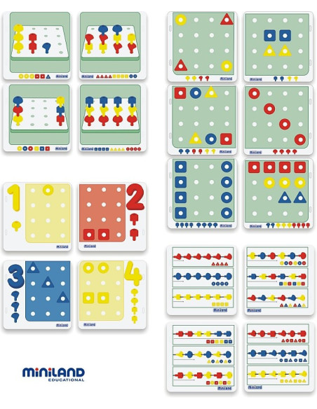 ML31785,Mozaic Jumbo pentru activitati matematice Miniland