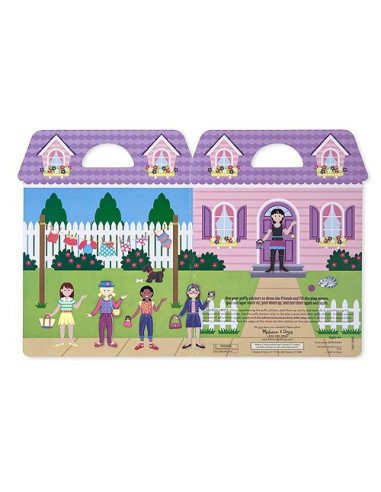 MD2195,Abtibilduri pufoase Imbracaminte Melissa and Doug