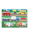 MD9051,Puzzle din lemn Vehicule cunoscute
