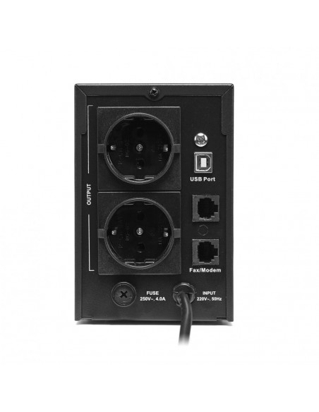 UPS Serioux 600VA, Line Interactive, 600VA/360W, 2 porturi