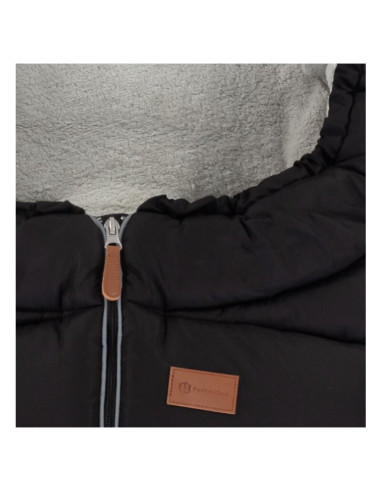 BN-531906,Petite&Mars - Sac de iarna pentru carucior, landou sau scaun auto Jibot, 100x48 cm, Impermeabil, Cu elemente reflector