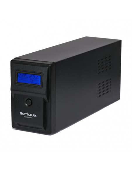 UPS Serioux 800VA, Line Interactive, 800VA/480W, 2 porturi UPS Serioux 800VA, Line Interactive, 800VA/480W, 2 porturi