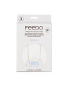 BN-230202,Feedo - Set 3 scutece din muselina, Multifunctionale, Din bumbac certificat Oeko-Tex Standard 100, 68x68 cm, 0 luni+, 