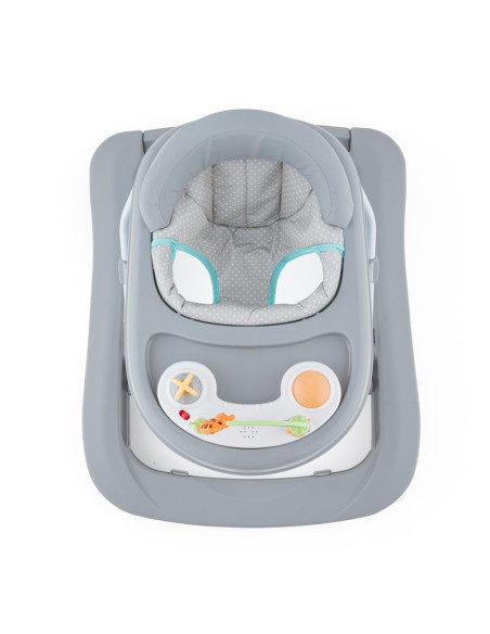 BN-222902,Feedo - Premergator, Pliabil, Cu panou de joaca inclus, Cu inaltime reglabila in 3 pozitii, Cu sistem de franare, Dezv