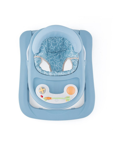 BN-222911,Feedo - Premergator, Pliabil, Cu panou de joaca inclus, Cu inaltime reglabila in 3 pozitii, Cu sistem de franare, Dezv