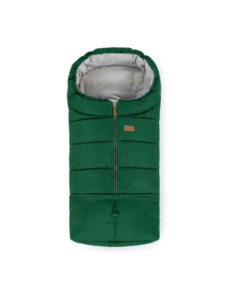 BN-531845,Petite&Mars - Sac de iarna pentru carucior, landou sau scaun auto Jibot, 100x48 cm, Impermeabil, Cu elemente reflector