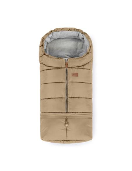 BN-531835,Petite&Mars - Sac de iarna pentru carucior, landou sau scaun auto Jibot, 100x48 cm, Impermeabil, Cu elemente reflector