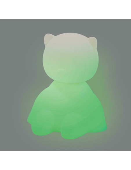 BN-879507,Nattou - Lampa de veghe, Cu senzor care detecteaza plansul bebelusui si calmeaza vizual, Cu 7 culori diferite si 4 int