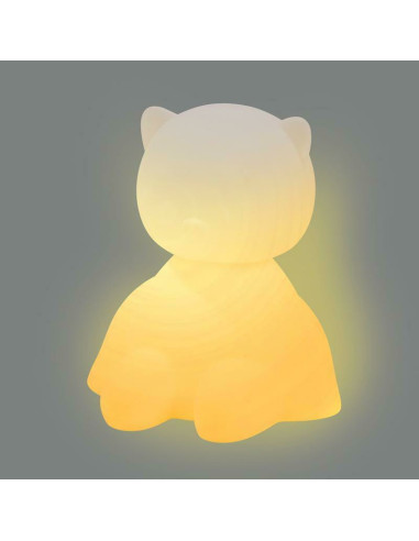 BN-879507,Nattou - Lampa de veghe, Cu senzor care detecteaza plansul bebelusui si calmeaza vizual, Cu 7 culori diferite si 4 int