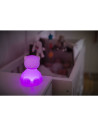 BN-879507,Nattou - Lampa de veghe, Cu senzor care detecteaza plansul bebelusui si calmeaza vizual, Cu 7 culori diferite si 4 int