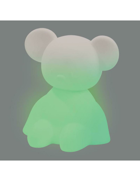 BN-879231,Nattou - Lampa de veghe, Cu senzor care detecteaza plansul bebelusui si calmeaza vizual, Cu 7 culori diferite si 4 int