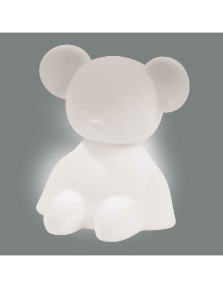 BN-879231,Nattou - Lampa de veghe, Cu senzor care detecteaza plansul bebelusui si calmeaza vizual, Cu 7 culori diferite si 4 int