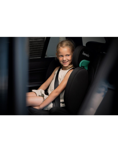 BN-LO-HUGO_I-SIZE_BLACK_CARBON,Lionelo - Scaun auto, Hugo i-Size, Universal, Orientare in directia sensului de mers, Reglabil, C